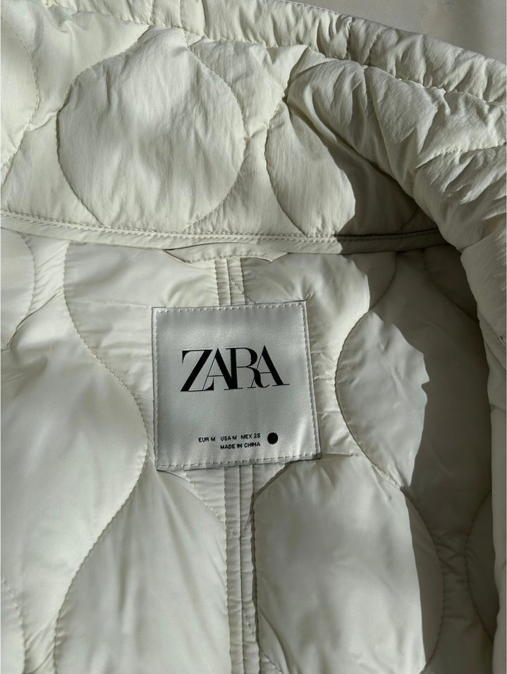 Bej Kapitone Zara Mont — görsel 2/6