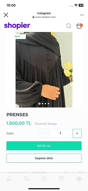 Diğer Ferace elbise