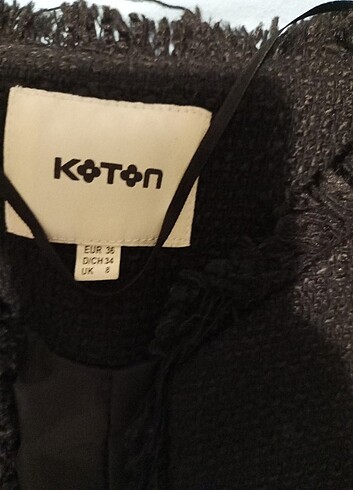 Koton İnce Kaban