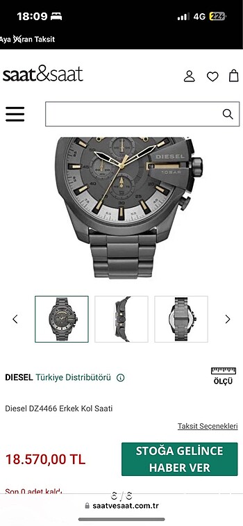 DIESEL DZ4466 ERKEK SAAT