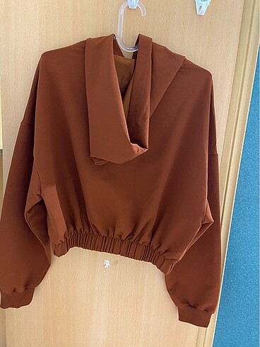 m Beden Koton crop sweatshirt