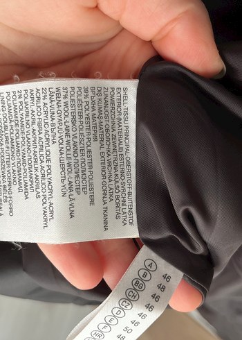 Ekoseli %37 Yün Blazer Ceket - Görsel 8