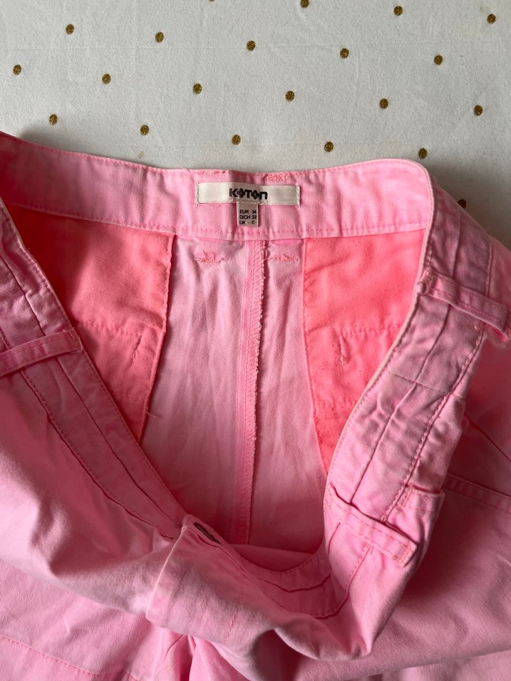 Koton Pembe Lolita Şort - Görsel 2