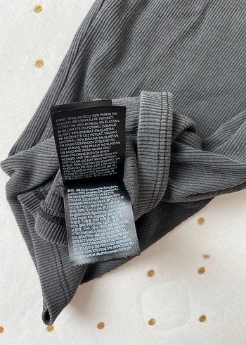 H&M Kuromi Baskılı Füme T-shirt - Görsel 7