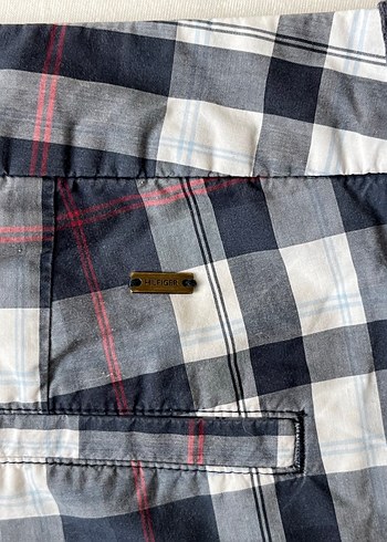 Tommy Hilfiger Ekoseli Mini Şort - Görsel 7