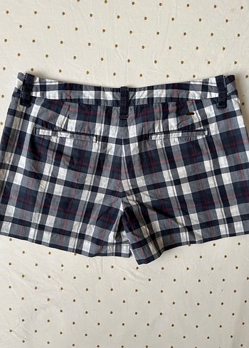 Tommy Hilfiger Ekoseli Mini Şort - Görsel 6