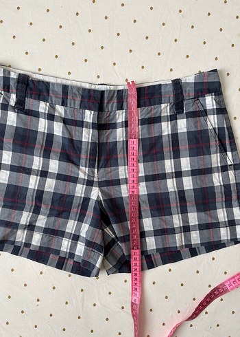 Tommy Hilfiger Ekoseli Mini Şort - Görsel 3