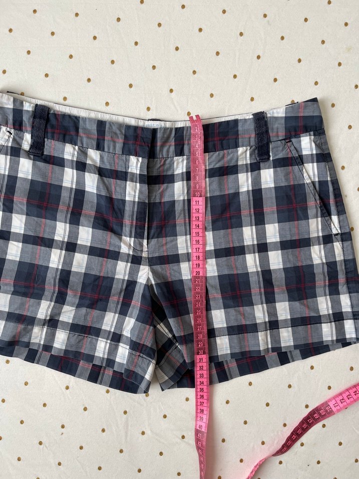 Tommy Hilfiger Ekoseli Mini Şort - Görsel 3