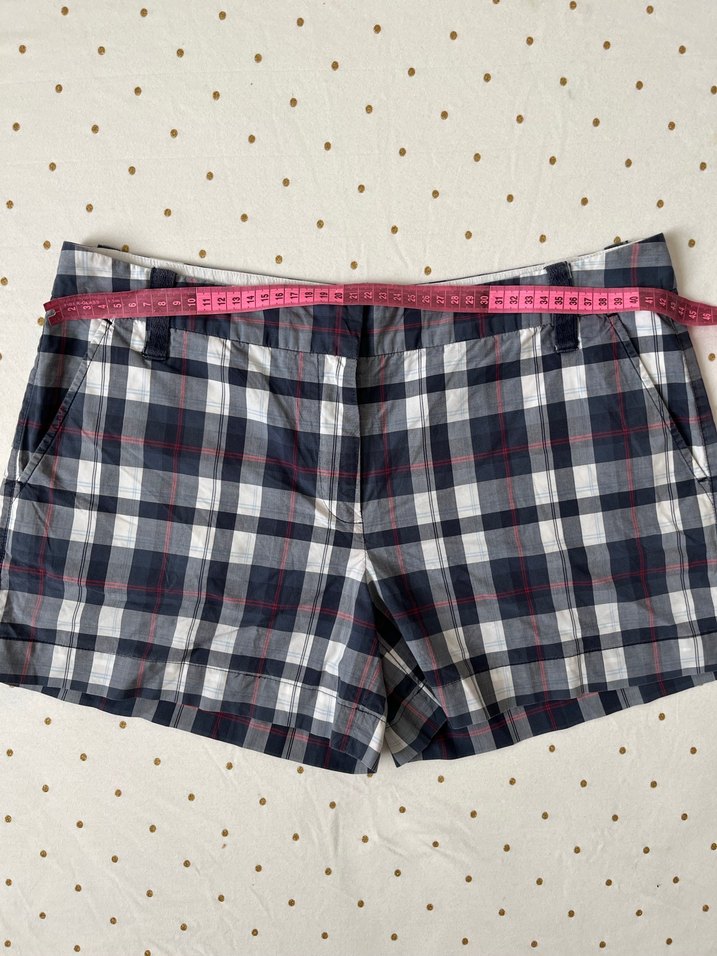 Tommy Hilfiger Ekoseli Mini Şort - Görsel 2