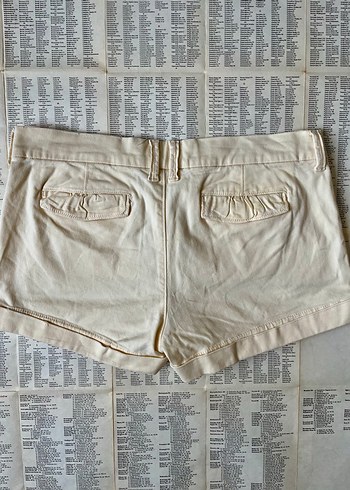 Abercrombie&Fitch Butter Yellow Şort - Görsel 3