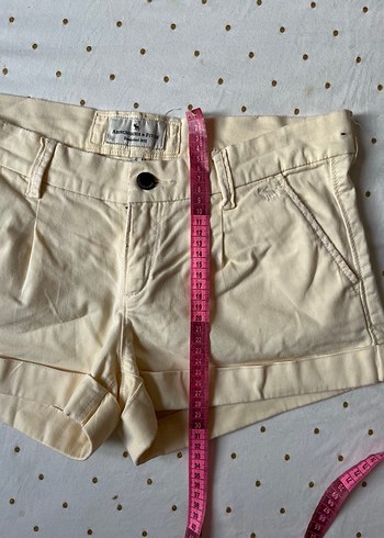 Abercrombie&Fitch Butter Yellow Şort - Görsel 8