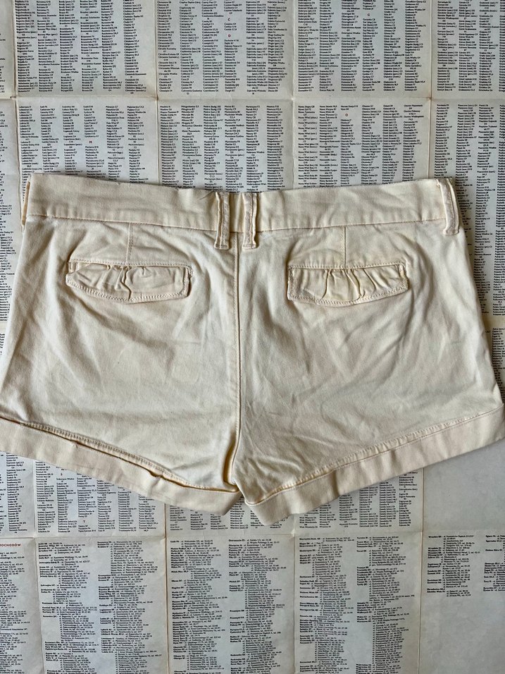 Abercrombie&Fitch Butter Yellow Şort - Görsel 3