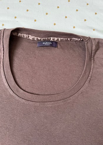 Kahverengi Kısa Kollu Kadın Tişört - Görsel 4