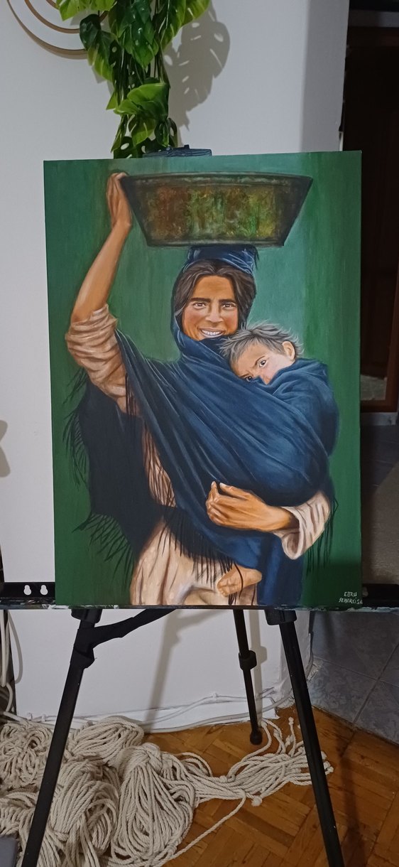 el yapımı tablo - Görsel 3