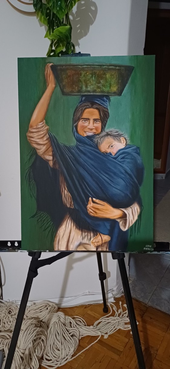 el yapımı tablo - Görsel 4