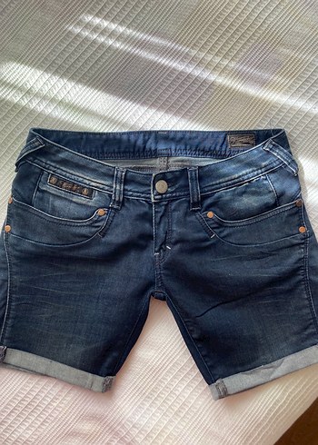 Y2K Herrlicher Vintage Mini Şort Jean