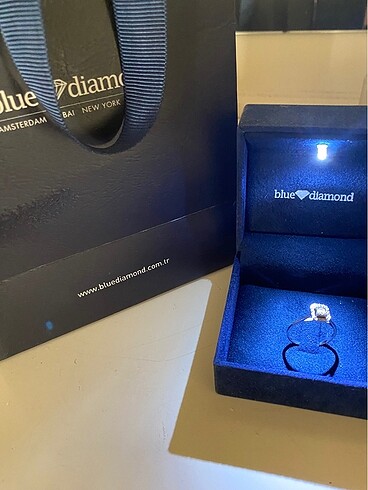 Blue diamond