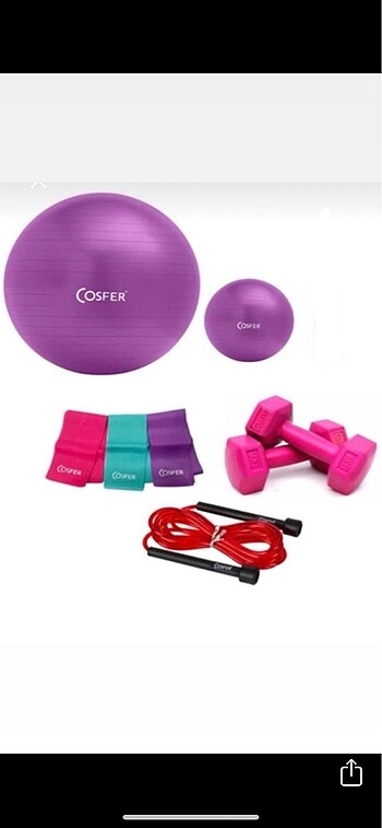 Cosfer marka pilates seti 5 Li