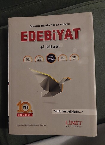  Limit yayınları Edebiyat el kitabı 