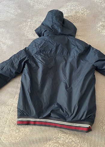 Fermuarlı Erkek Çocuk lacivert Street Wear Ceket - Görsel 4