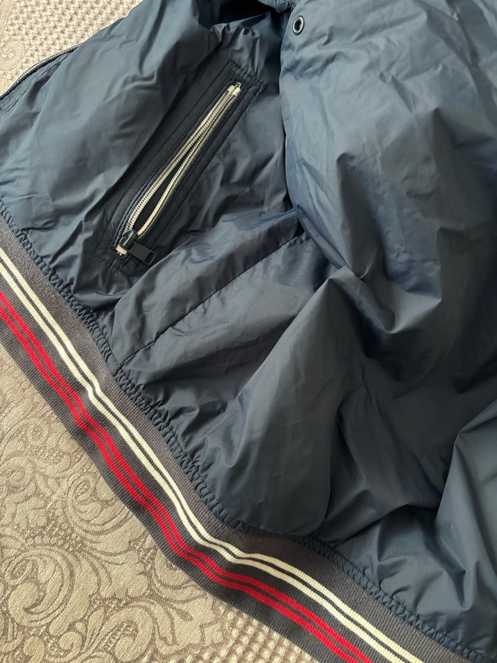 Fermuarlı Erkek Çocuk lacivert Street Wear Ceket - Görsel 5