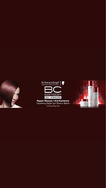 Schwarzkopf Bonacure BC Peptide Repair Rescue Acil Kurtarma Aşır