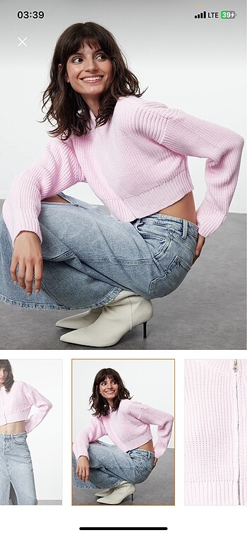 Milla Crop hırka