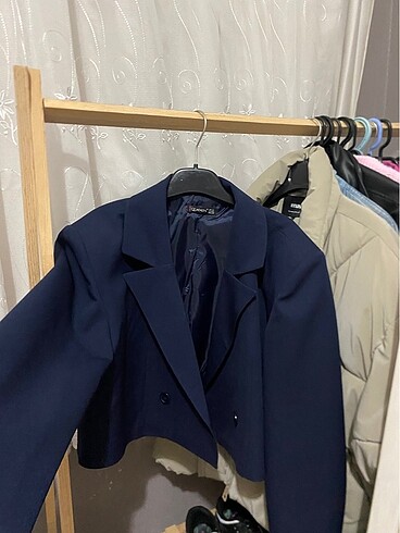 Kısa Blazer ceket