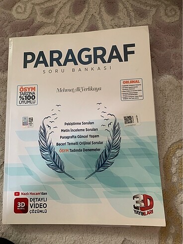 3D paragraf test kitabı