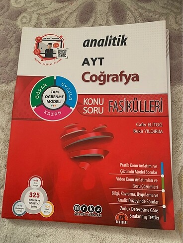 Ayt coğrafya analitik konu anlatımı föyü