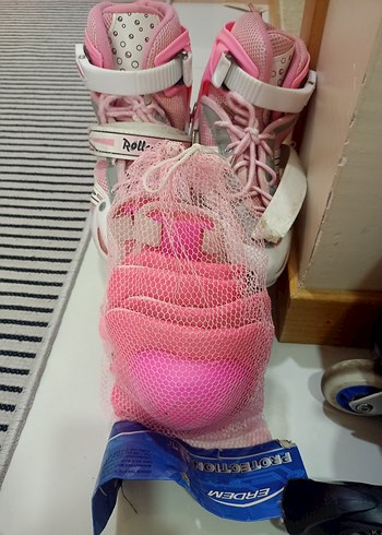 Pembe kız Spor Patenleri