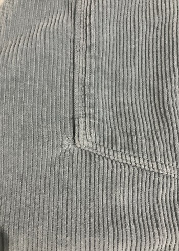 Mavi Kadife Salopet - Görsel 2