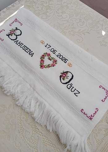 Etamin Nakışlı El Ve Yüz Havlusu - Görsel 5