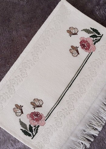 Etamin Nakışlı El Ve Yüz Havlusu - Görsel 3