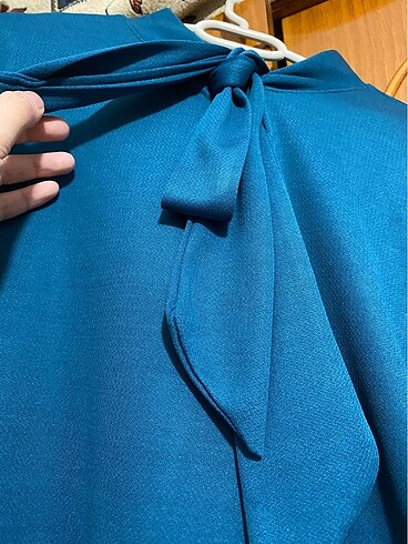 Petrol mavisi tesettür takım - Görsel 3