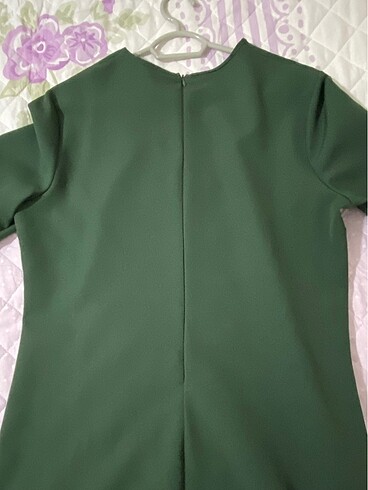 Yeşil tesettür tunik - Görsel 3