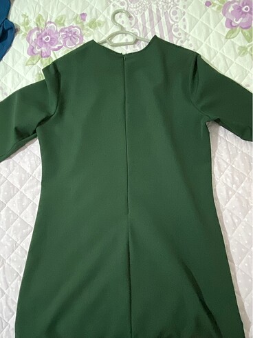 Yeşil tesettür tunik - Görsel 4
