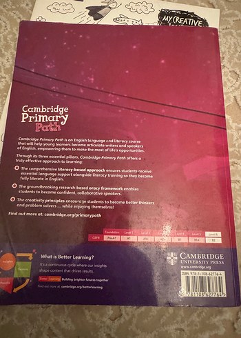  Beden Renk Cambridge Çocuk Kitapları Seti 5 ve 6