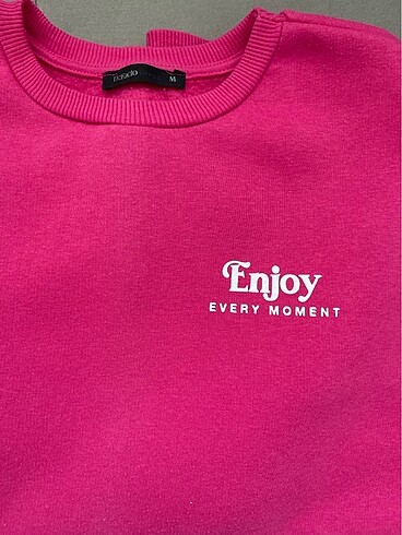 Defacto pembe sweatshirt