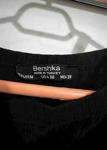 Bershka Siyah Minimal Ust