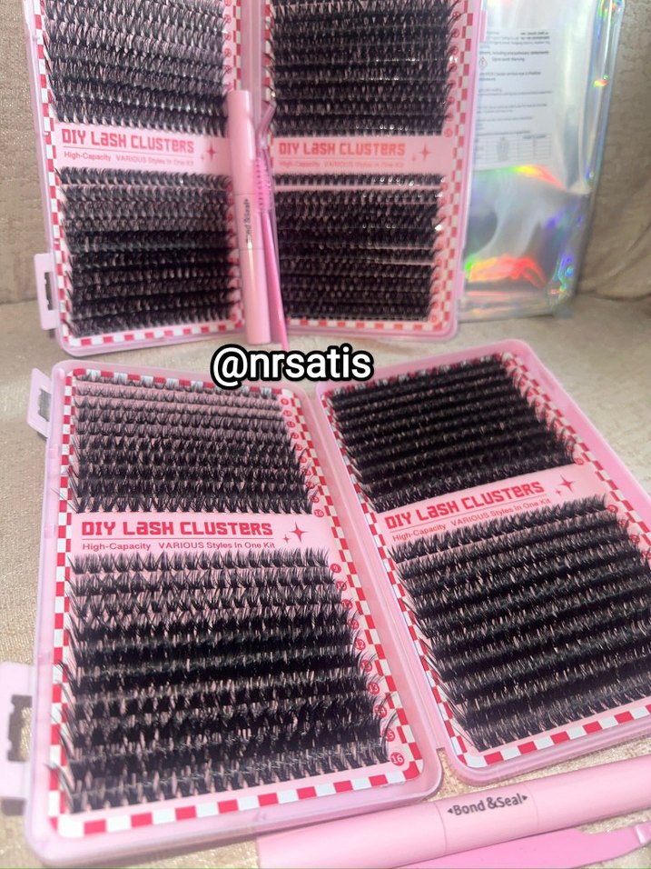 800'lü ipek kirpik seti - Görsel 3