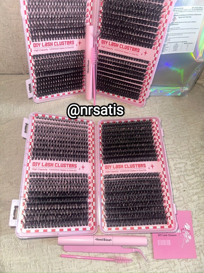 800'lü ipek kirpik seti - Görsel 2