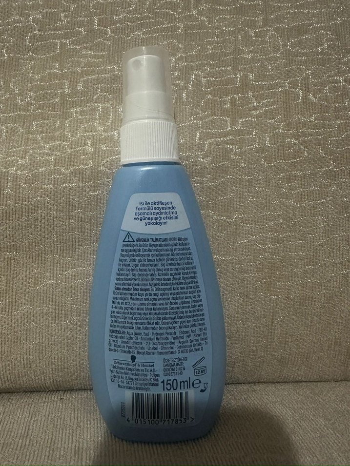 Palette Doğal Renkler Renk Açıcı Sprey - Görsel 3