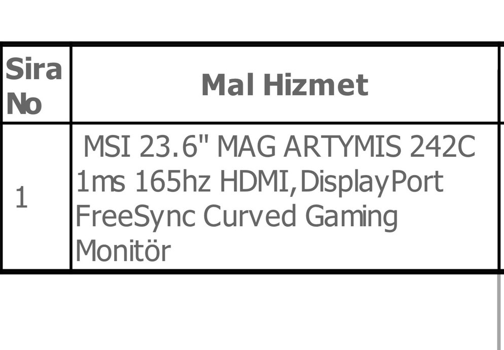 Siyah MSI Monitör - Görsel 4