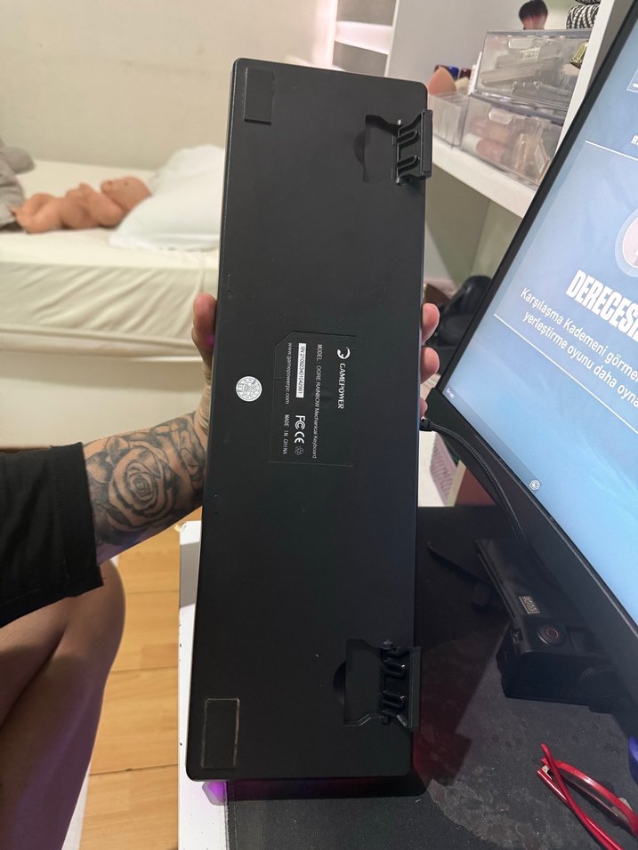 Gamepower Ogre Rainbow 60M Mavi Switch Mekanik Klavye - Görsel 3