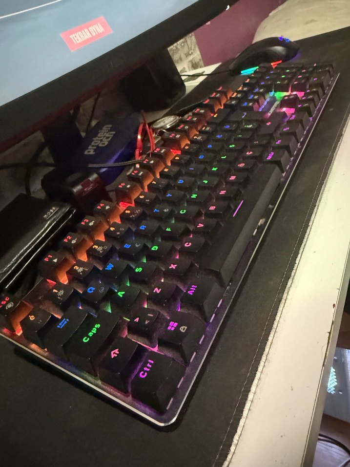 Gamepower Ogre Rainbow 60M Mavi Switch Mekanik Klavye - Görsel 2