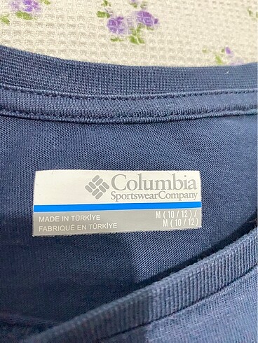 10 Yaş Beden lacivert Renk columbia çocuk tshirt