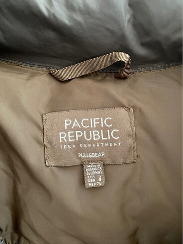 s Beden kahverengi Renk Pull Bear Şişme Mont