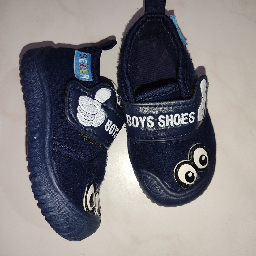 Erkek Çocuk Günlük Cırtlı Panduf Ayakkabı - Görsel 4