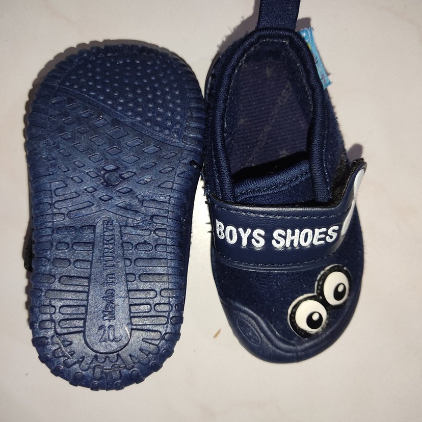 Erkek Çocuk Günlük Cırtlı Panduf Ayakkabı - Görsel 5